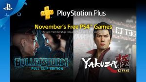 [Oficial] PS Plus de novembro virá com BulletStorm e Yakuza: Kiwami
