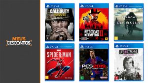Submarino oferece cupom e ofertas em jogos de PS4 (tempo limitado); aproveite