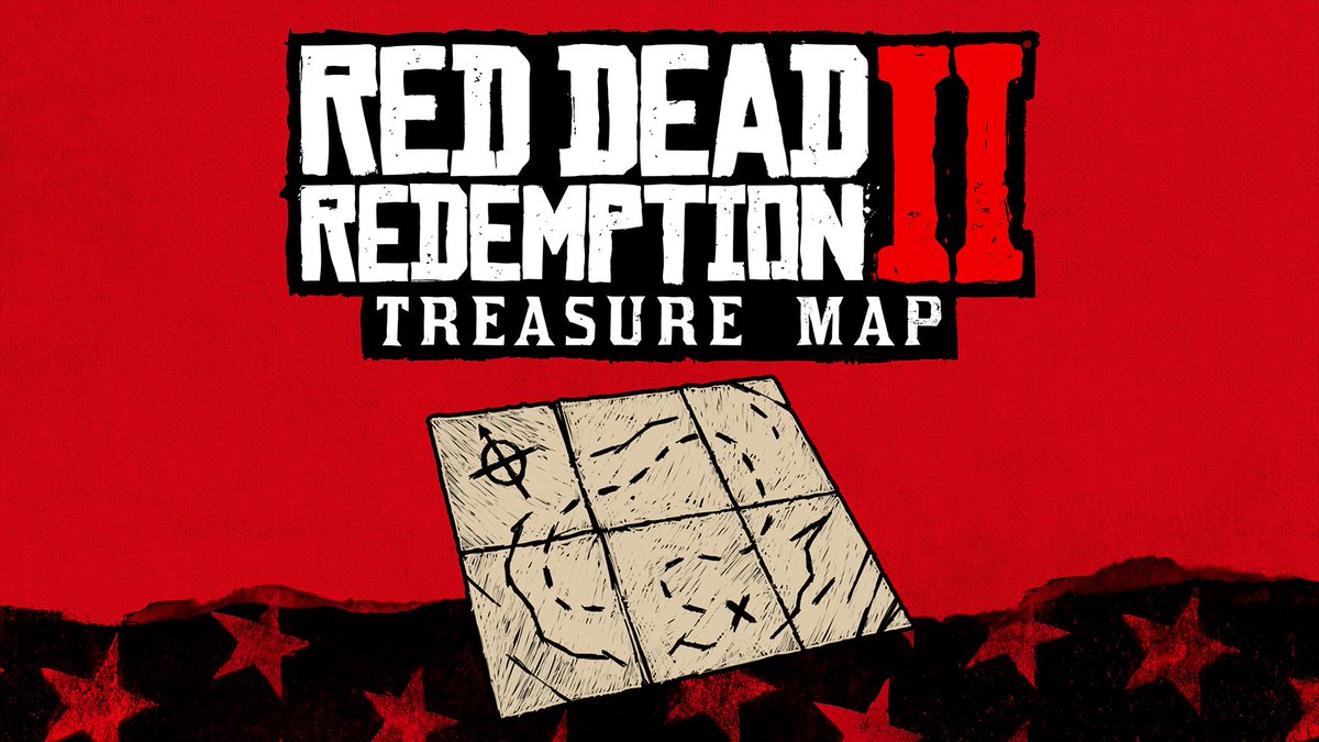 Red Dead Redemption 2 - Mapa do Tesouro Esboçado - RDR2 