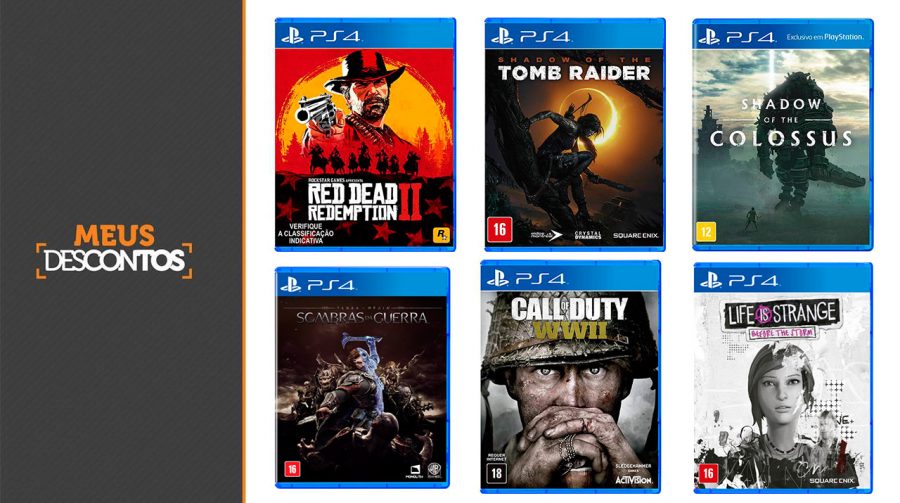 Descontão da Semana: confira os melhores preços em jogos de PS4