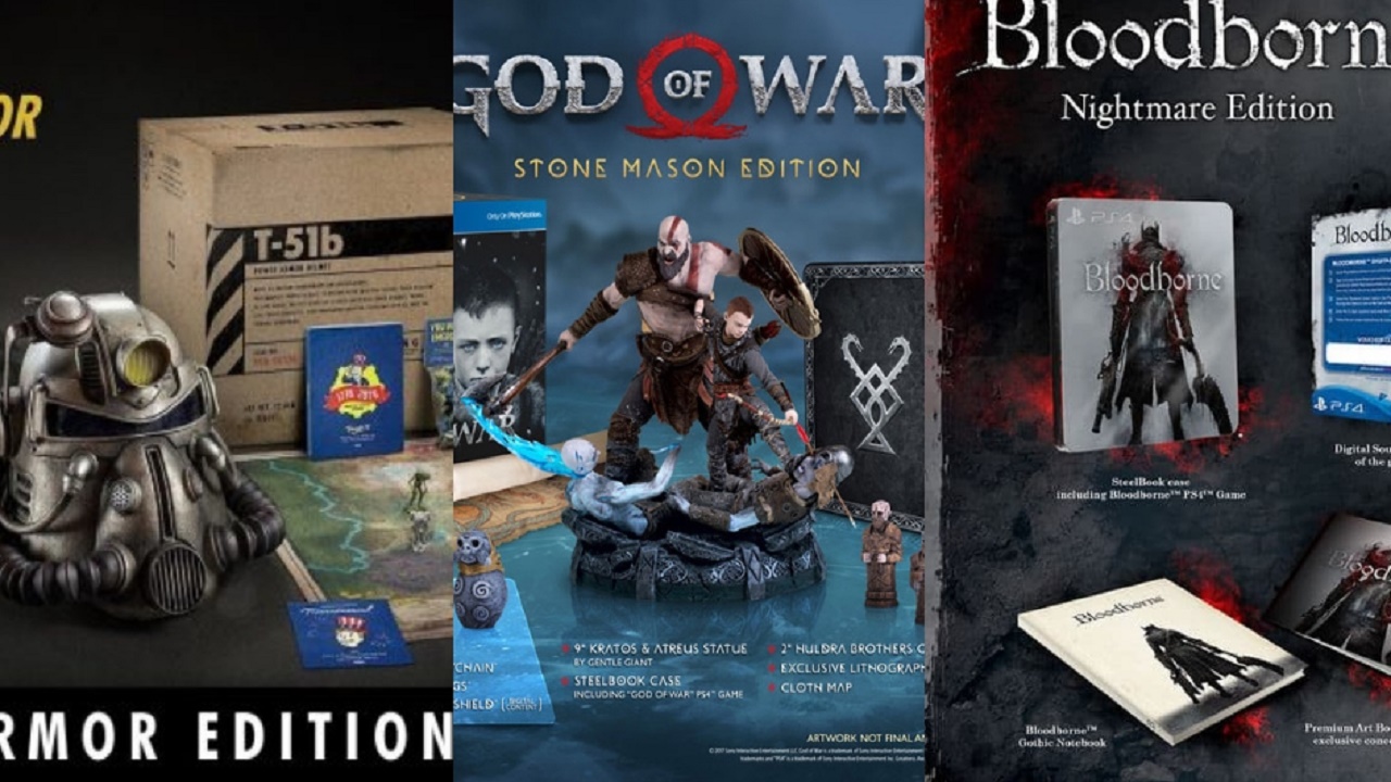 Jogo God of War Stone Mason's Edition Collectors - PS4 - Game Games - Loja  de Games Online