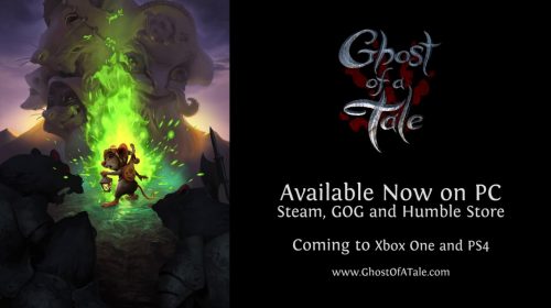 Furtivo e artístico, Ghost of a Tale chegará em 2019 para o PS4