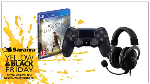 Jogos a partir de R$ 21! Veja os descontos da Saraiva na Black Friday