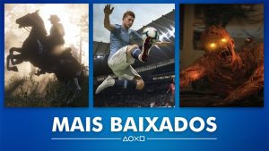 Sony revela os jogos mais baixados na PSN no mês de outubro