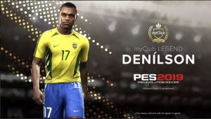 Com Denilson como “Lenda”, Konami anuncia novidades para o PES 2019