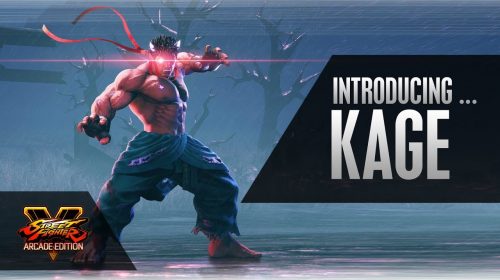 Novos vídeos mostram habilidades de Kage, novo lutador de Street Fighter V