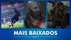 FIFA 19 e God of War na lista dos “mais vendidos” de novembro na PSN