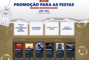 Sony oferece “Semana 3” na promoção de Natal da PlayStation Store
