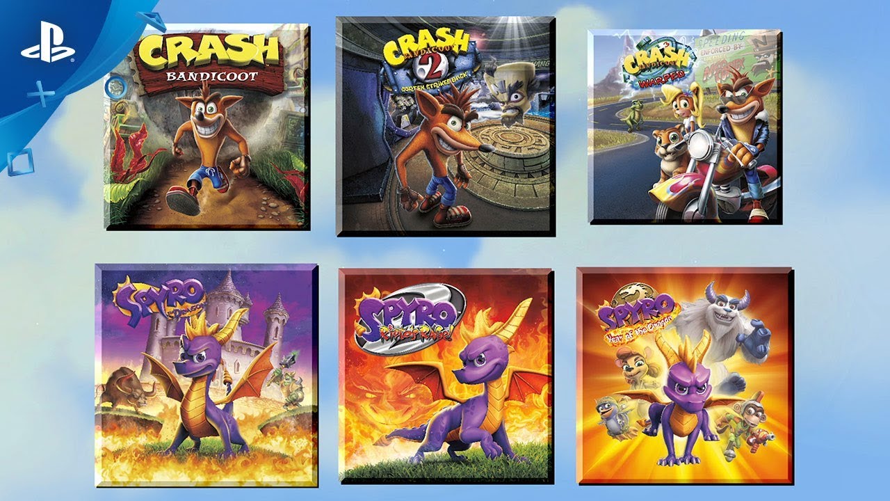 Diversão Em Dobro! Sony Lança Bundle De Crash E Spyro; Confira