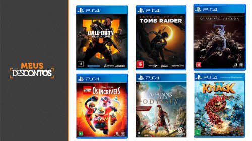 Ressaca Black Friday! Veja um saldão de 15 jogos de PS4