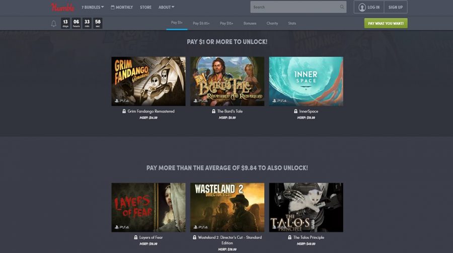 Humble Indie PlayStation 2019 oferece até nove jogos por U$ 15