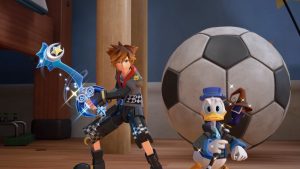 Kingdom Hearts 3 terá keyblades com cores dos consoles na pré-venda