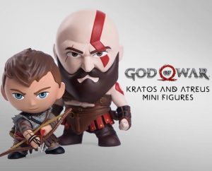 God of War ganha novos colecionáveis: mini Kratos e Atreus