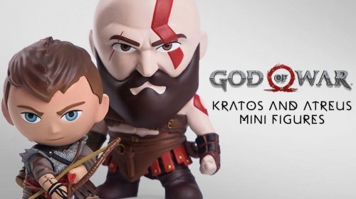 God of War ganha novos colecionáveis: mini Kratos e Atreus