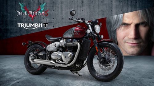 Em parceria com a Triumph, Capcom revela moto inspirada em Devil May Cry 5