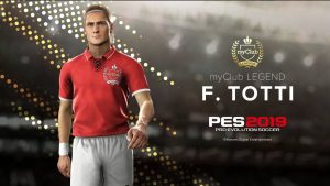 Lendas do Arsenal, Milan e Totti chegam ao MyClub do PES 2019