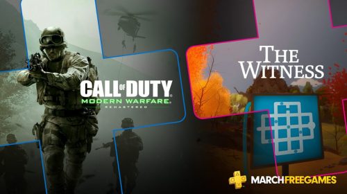 PS Plus de março virá com Call of Duty: Modern Warfare Remastered e The Witness