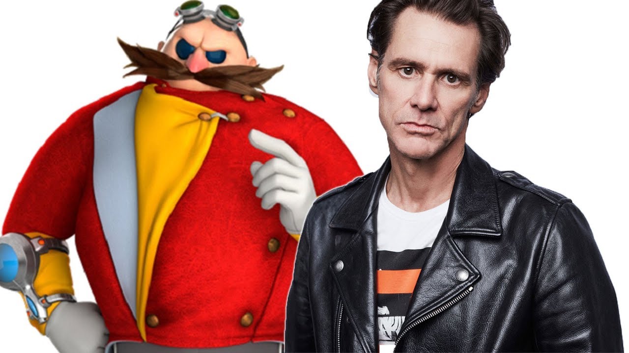 Suposta imagem de Jim Carrey como Dr Robotnik em Sonic: O Filme