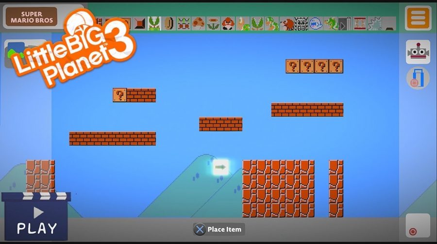 Jogador recria Super Mario Maker em LittleBigPlanet 3