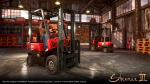 “Empilhadeira” é destaque em nova imagem de Shenmue 3