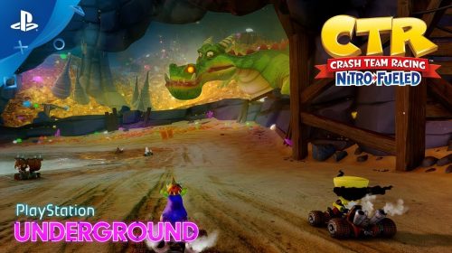 Crash Team Racing Nitro-Fueled: gameplay mostra novos cenários