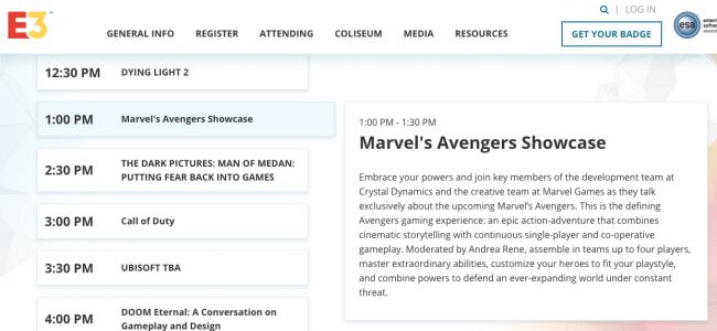 Marvel's Avengers E3