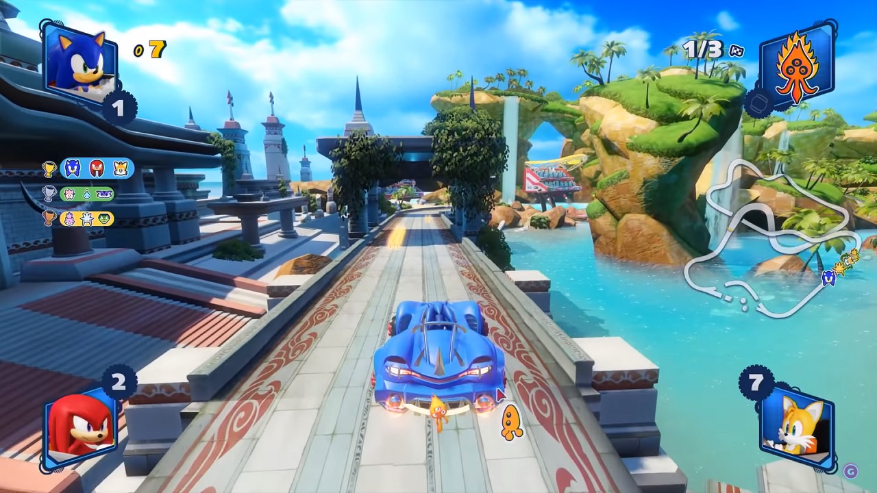 Team Sonic Racing #1 Multiplayer - Iniciamos nosso gameplay em uma