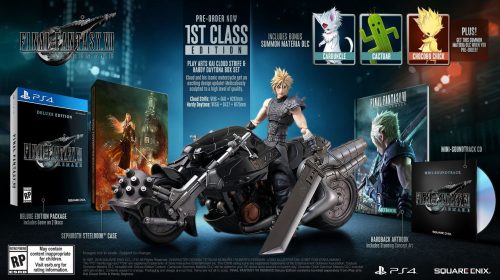 Final Fantasy VII Remake: edições físicas impressionantes entram em pré-venda;