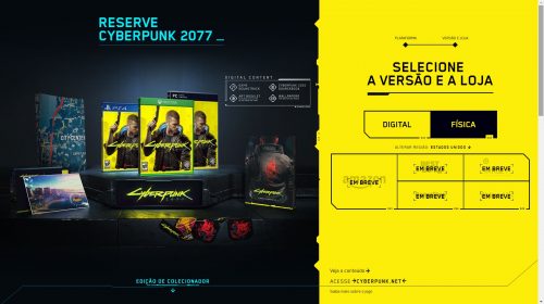 Edições de Cyberpunk 2077 serão repletas de itens especiais; confira