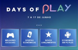 Days of Play: lojas oferecem “leve 3, pague 2” em hits de PlayStation