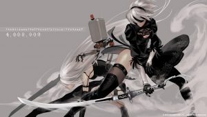 NieR: Automata: novas artes celebram 4 milhões de cópias vendidas