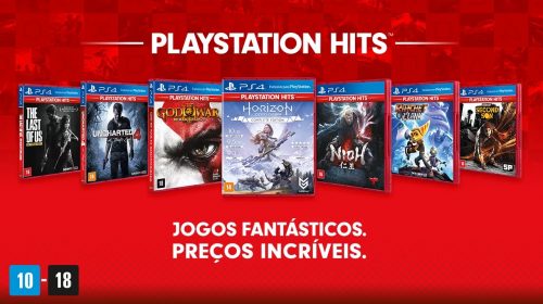 Sony confirma novo catálogo do PlayStation Hits para o Brasil