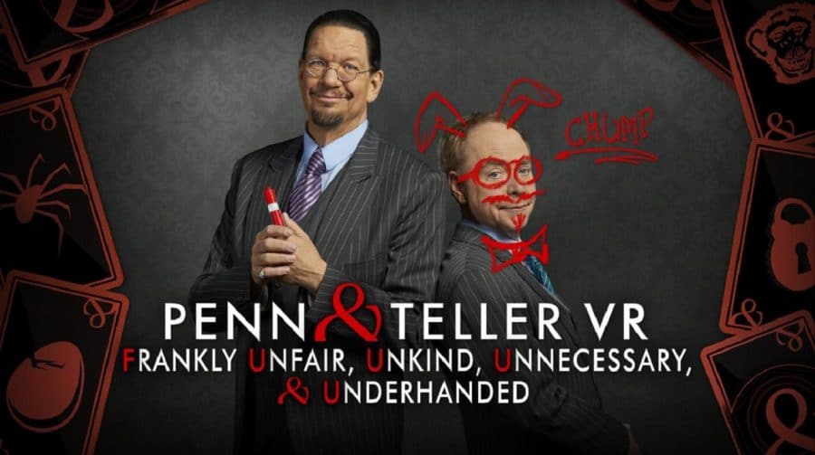 Com truques e magias, Penn and Teller VR chega à PS Store