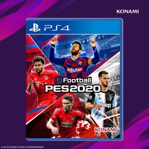 PES 2020 ganha capa com Messi, Gnabry, Pjanic e McTominay