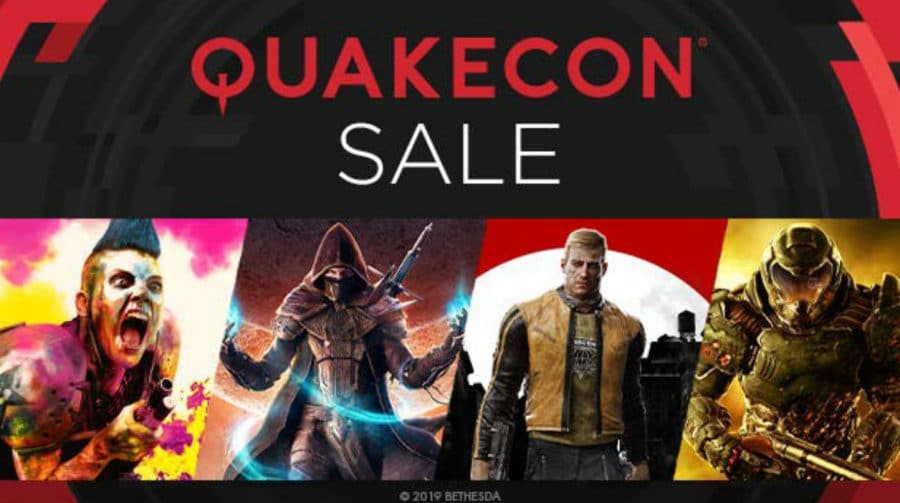 Promoção Quakecon oferece descontos em jogos da Bethesda