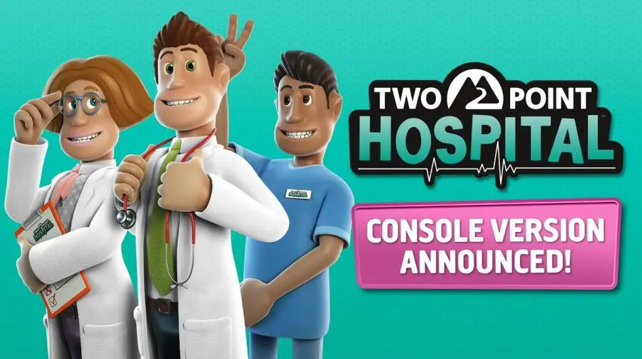 Sucesso no PC, Two Point Hospital é anunciado para os consoles