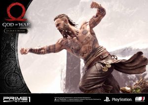 God of War ganhará incrível conjunto de estatuetas de Kratos vs. Baldur