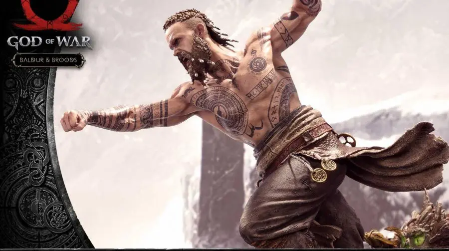 God of War ganhará incrível conjunto de estatuetas de Kratos vs. Baldur