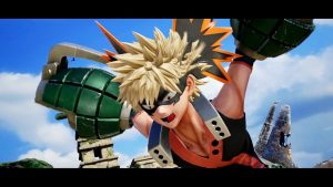 Katsuki Bakugo, de My Hero Academia, chega a Jump Force via DLC