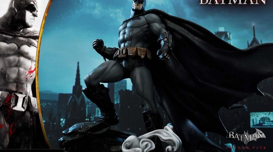 Batman Arkham Asylum comemora 10 anos com estatueta lindíssima