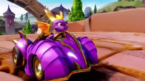 Baita crossover: Spyro será piloto em Crash Team Racing Nitro-Fueled