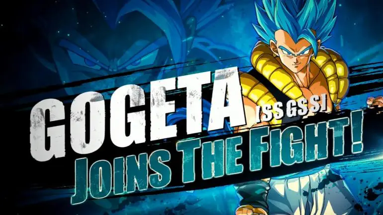 Gogeta se junta ao elenco oficial de Dragon Ball FighterZ
