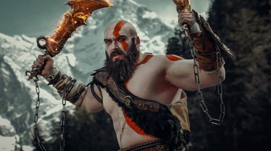 God of War: Cosplayer alemão reproduz Kratos e resultado é incrível