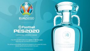 UEFA EURO 2020 chegará ao eFootball PES 2020 em abril