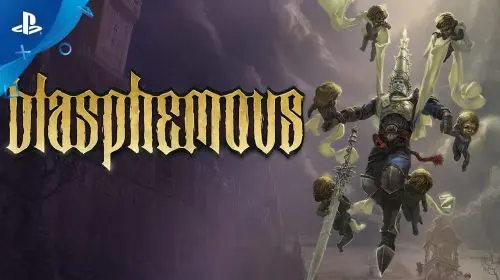 Trailer de lançamento de Blasphemous mostra gore, violência e desafios