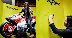 Cyberpunk 2077: Keanu Reeves dá um rolê de Yaiba Kusanagi na TGS
