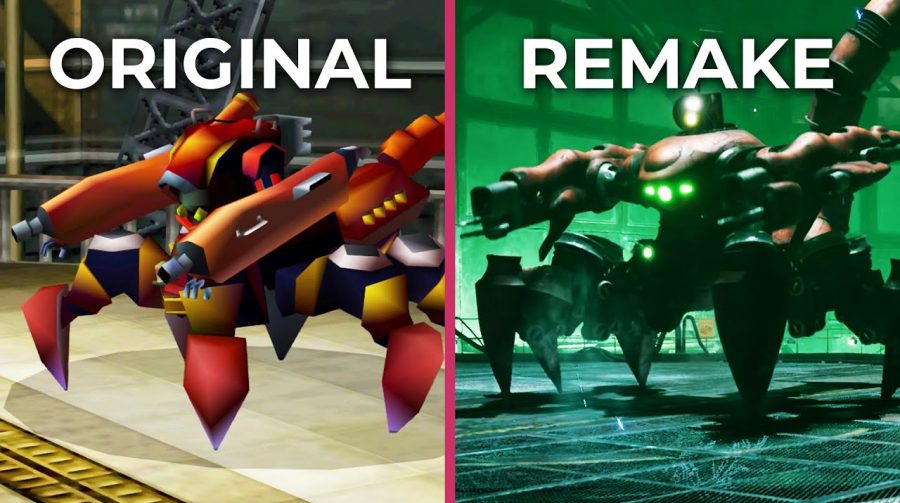 Final Fantasy VII: gameplay compara remake e original, lado a lado