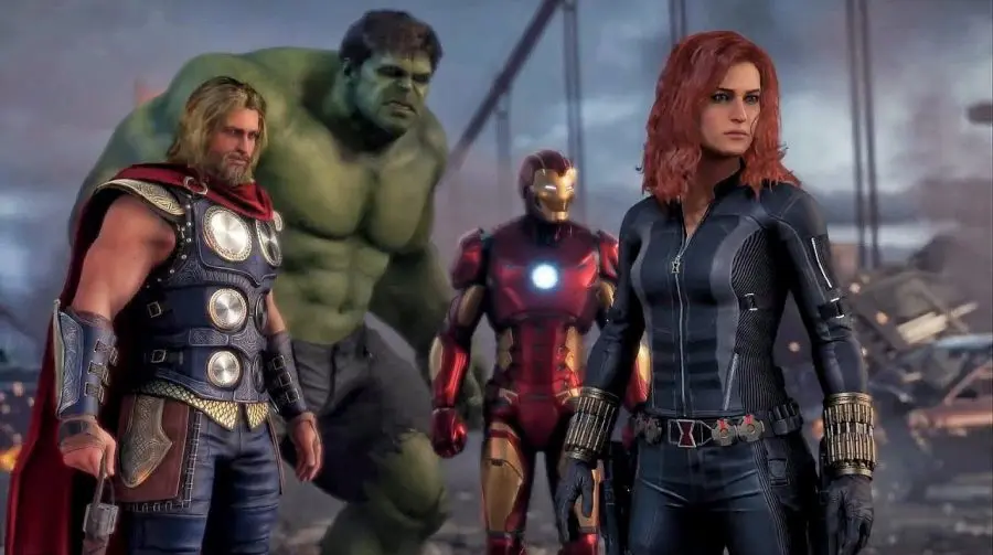 Marvel's Avengers recebe bela screenshot destacando vários dos Vingadores