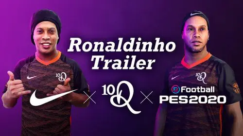 O bruxo! Novo trailer de eFootball PES 2020 traz Ronaldinho