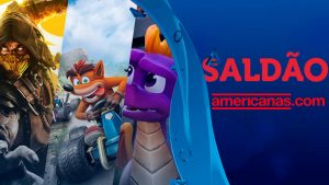 SÓ HOJE! Americanas.com oferece 25% em cashback na compra de jogos